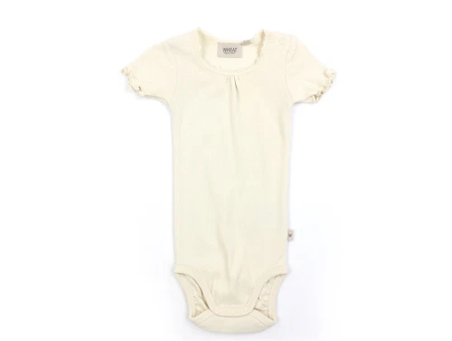 Wheat eggshell body rib lace